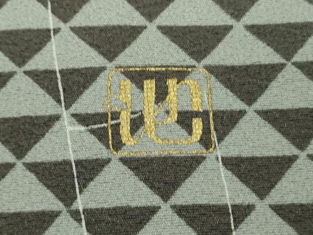 平和屋本店□極上 池田重子コレクション 小紋 蜘蛛の巣 クモ 楓 銀杏