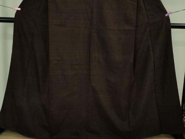 平和屋着物▽上質な紬 単衣 霞文 正絹 逸品 DAAV9670sf 平和屋着物