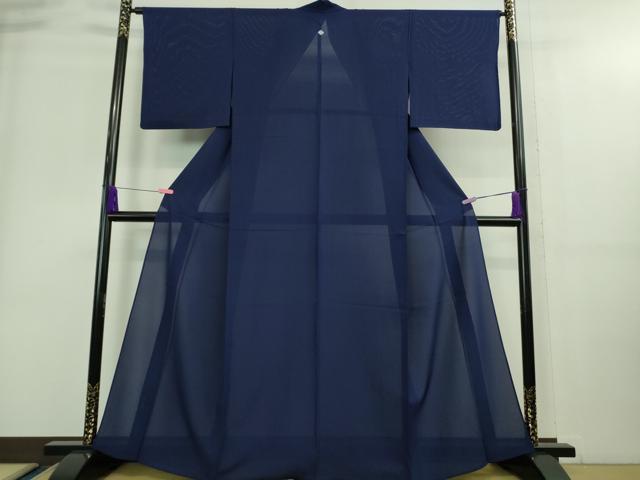 平和屋着物□極上 夏物 色無地 駒絽色紋附 夏物語 濃