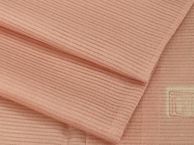 平和屋着物■極上　夏物　人間国宝 芹沢圭介一番弟子　下平清人監修　色無地　絽　宍色　逸品　DZAA8948kh5