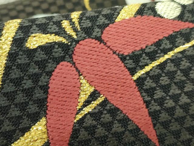 平和屋着物□極上 創業280年 誉田屋源兵衛 六通柄袋帯 唐織