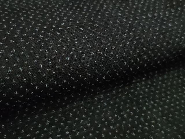 平和屋着物□極上 夏物 男性 重要無形文化財 本場宮古上布 濃藍色地