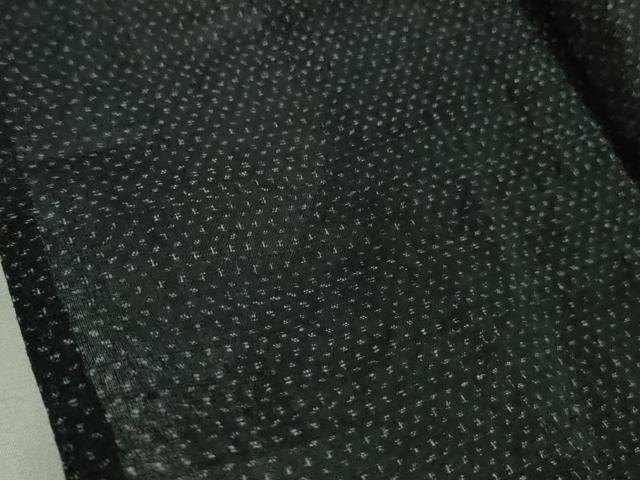 平和屋着物■極上　夏物　男性　重要無形文化財　本場宮古上布　濃藍色地　苧麻　逸品　DZAA9079kh5 平和屋着物□極上 夏物 男性 重要無形文化財 本場宮古上布 濃藍色地