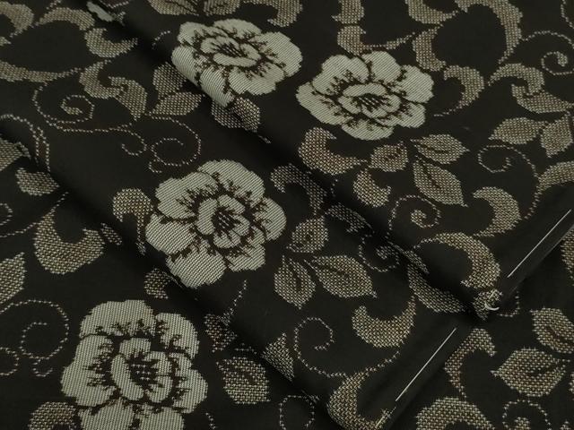 平和屋着物■極上　本場大島紬　9マルキ　花唐草文　逸品　未使用　DZAA9123kh5