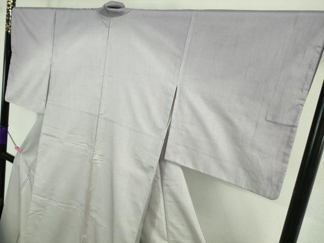 平和屋着物□極上 結城紬 訪問着 藤色地 証紙付き 逸品 DZAA9155kh5