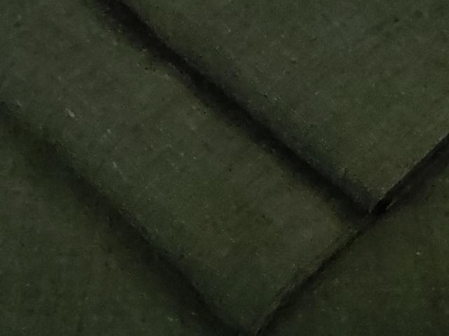 平和屋着物■極上　男性　本場結城紬　重要無形文化財　杢　蝋色地　逸品　DZAA9233kh5