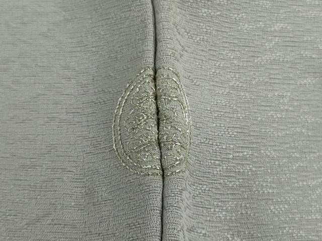 平和屋着物□極上 小紋 単衣 枝葉文 白菫色地 逸品 未使用 DZAA9239kh5