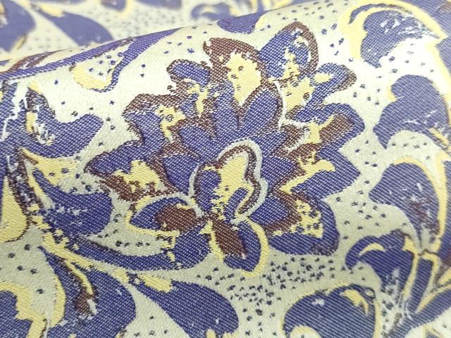 平和屋着物■極上　半幅帯　更紗花文　逸品　DZAA9268kh5 平和屋着物□極上 半幅帯 更紗花文 逸品 DZAA9268kh5