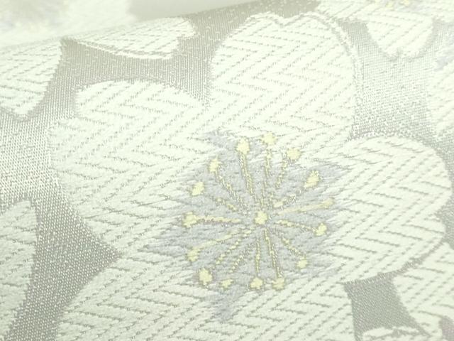 平和屋着物□極上 六通柄袋帯 唐織 舞桜 逸品 DZAA9272kh5