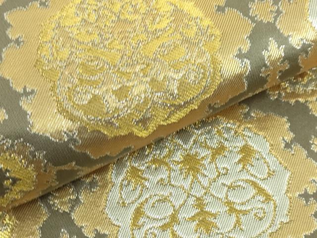 平和屋本店■極上　龍村美術織物　たつむら　本袋帯　チャンカイ縞にしき　金銀糸　逸品　未使用s815 平和屋本店□極上 龍村晋謹製 全通柄袋帯 博匠名錦