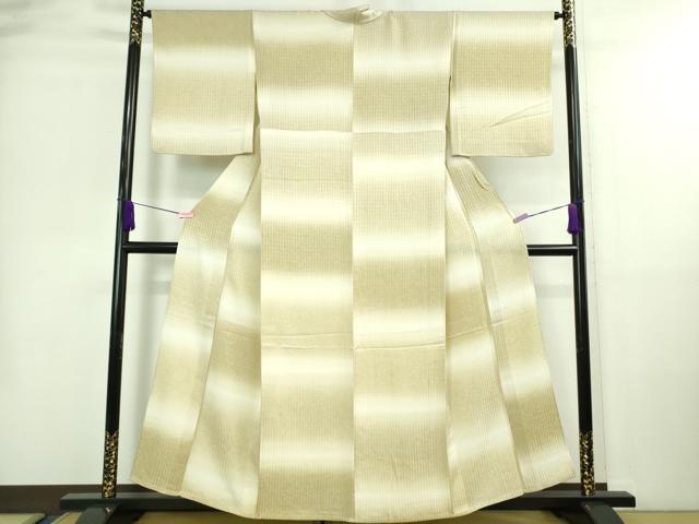 平和屋着物▽極上　二代目 滉　小紋　単衣　いろがさね　錦彩ぼかし　暈し染め　さが美扱い　反端付き　逸品　DZAA9557kh5_1
