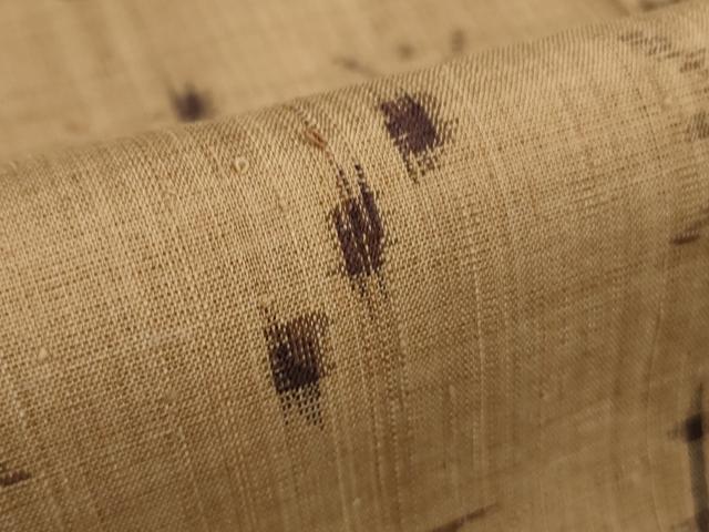 平和屋着物□極上 夏物 紗紬 琉球絣文様 逸品 DZAA9585kh5