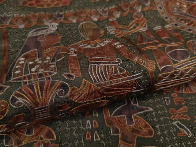 平和屋本店■極上　中国三大刺繍　スワトウ刺繍　汕頭刺繍　訪問着　エジプト壁画文様　逸品　DZAB0337kh5 楽天市場】平和屋本店□極上 中国三大刺繍 スワトウ刺繍 汕頭刺繍 相良