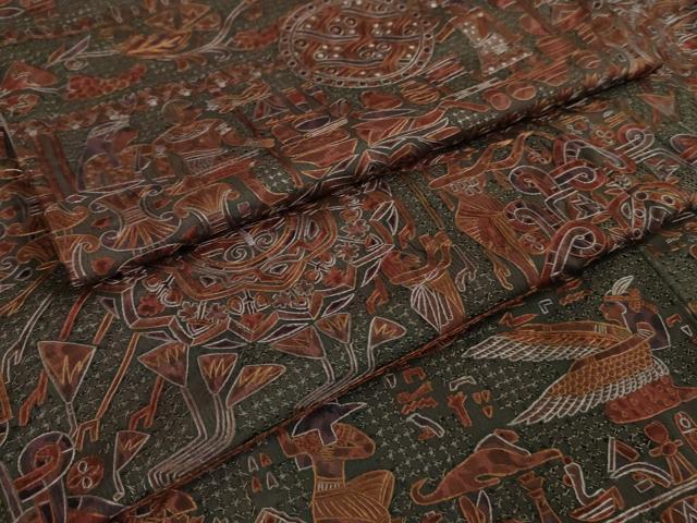 平和屋本店□極上 中国三大刺繍 スワトウ刺繍 汕頭刺繍 総刺繍 訪問着