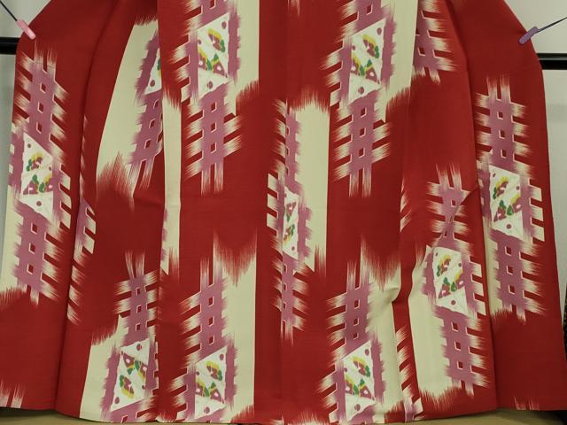 平和屋着物□極上 撫松庵 小紋・長羽織セット 単衣 洗える着物 逸品