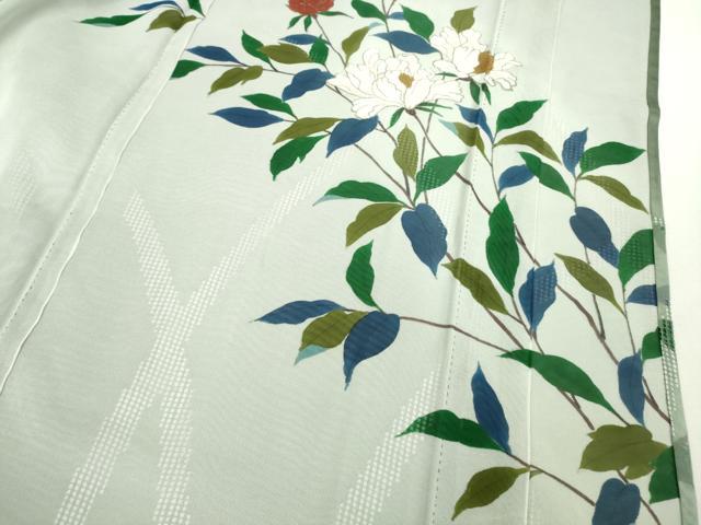 平和屋着物■極上　中国三大刺繍　スワトウ刺繍　汕頭刺繍　訪問着　無双　紗袷　紗×紗　枝花文　金彩　逸品　DZAA9654kh5 平和屋着物□極上 中国三大刺繍 スワトウ刺繍 汕頭刺繍 訪問着 無双