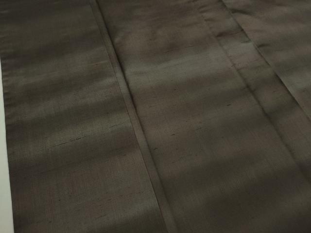 平和屋着物▽極上　紬　単衣　横段文　逸品　DZAA9661kh5_5