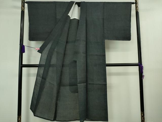 平和屋着物■極上　夏物　男性　石川県指定無形文化財　能登上布　本麻手織上布　逸品　未使用　DZAA9673kh5_1