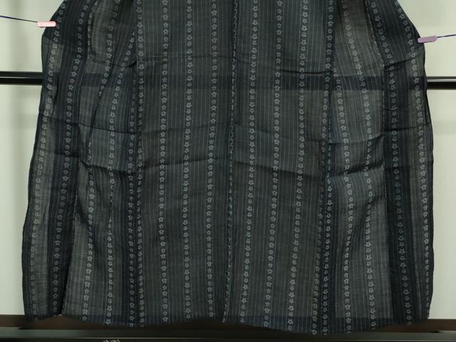 平和屋着物□極上 夏物 重要無形文化財 本場宮古上布 星 間