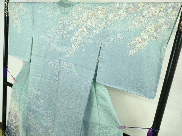 ♦︎極上♦︎吉乃一廉　幻の辻が花　訪問着　暈し染め　銀通し　逸品 平和屋本店□極上 吉乃一廉 幻の辻が花 訪問着・長襦袢セット 立波