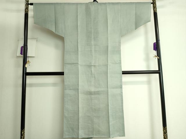 平和屋着物□夏物 男性 長襦袢 岩井茶色地 麻 逸品 DZAA9797kh5