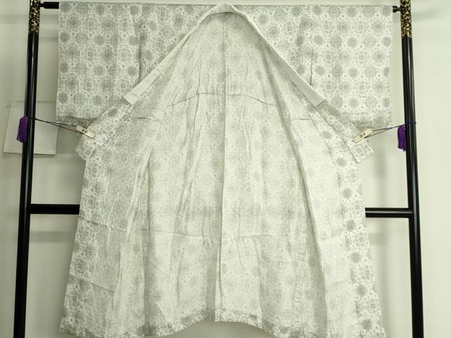 平和屋着物□上質な長襦袢 市松紋紗 正倉院花文 やまと