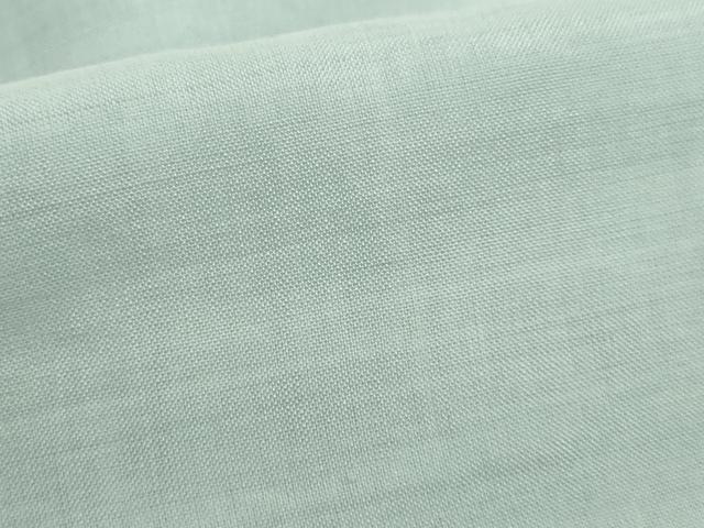 平和屋本店□夏物 銀座もとじ 小千谷本麻上布 長襦袢 水色地