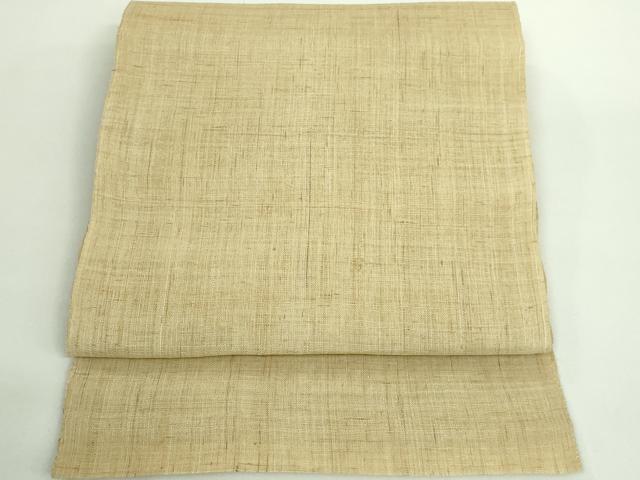 平和屋着物■極上　夏物　八寸名古屋帯　麻　逸品　DZAA9803kh5