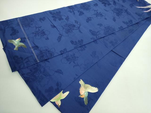 平和屋本店□極上 アンティーク 大正ロマン 丸帯 総手刺繍 鳳凰 逸品