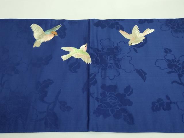 平和屋本店■極上　アンティーク　大正ロマン　丸帯　総手刺繍　鳳凰　逸品　DZAA9808kh5 平和屋本店□極上 アンティーク 大正ロマン 丸帯 総手刺繍 鳳凰 逸品