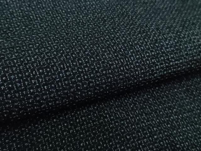 平和屋着物■極上　男性　本塩沢　単衣　110亀甲　濃紺地　逸品　DZAA9908kh5 平和屋着物□極上 男性 本塩沢 単衣 110亀甲 濃紺地 逸品 DZAA9908kh5