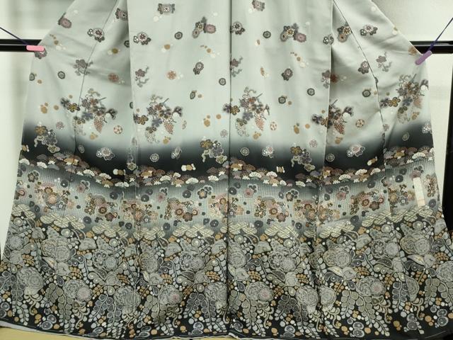 平和屋本店□極上 中国三大刺繍 スワトウ刺繍 汕頭刺繍 訪問着 作家