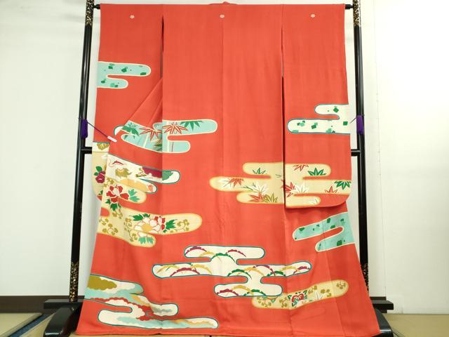 平和屋着物○江戸小紋 作家物 吉祥小紋柄 正絹 逸品 CABA8306ut