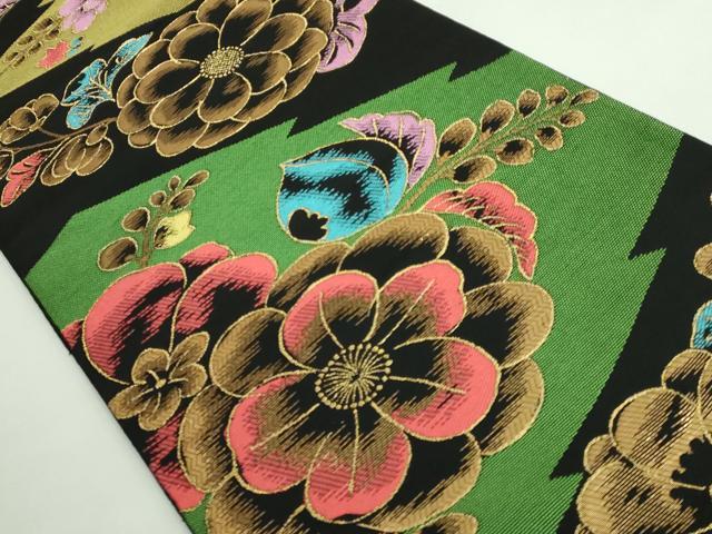 平和屋着物□極上 桝屋高尾 洛風林 工芸帯地 六通柄袋帯