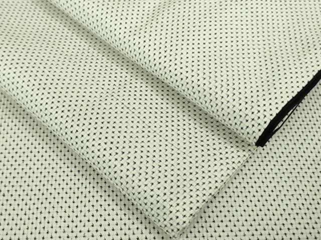 平和屋本店□極上 男性 本場大島紬 白大島 長羽織 羽裏・龍 逸品 