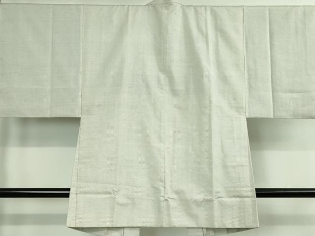 平和屋本店□極上 男性 本場大島紬 白大島 長羽織 羽裏・龍 逸品 