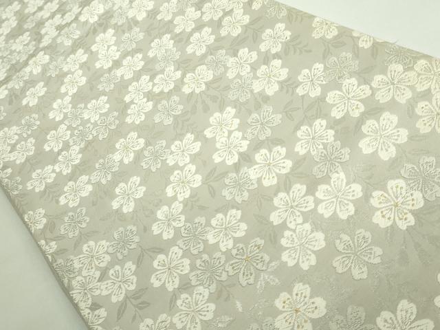 平和屋着物□極上 六通柄袋帯 有職唐織 舞桜 金銀糸 逸品