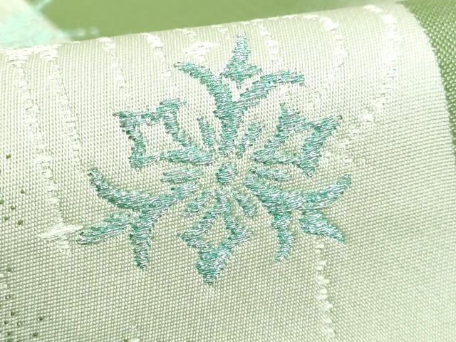 平和屋着物■極上　九寸名古屋帯　BANKAN　わものや　雪華　金銀糸　たとう紙付き　逸品　DZAB0263kh5 平和屋着物□極上 九寸名古屋帯 BANKAN わものや 雪華 金