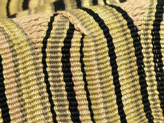 平和屋着物□極上 ひなや工房 くむ・あむ・おる 伊豆蔵明彦 組織 太鼓