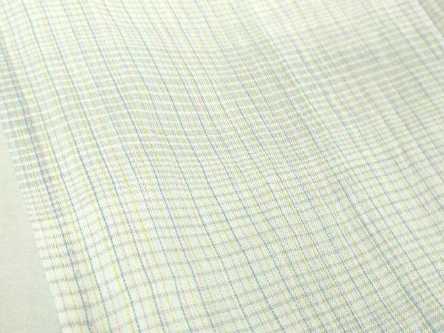 平和屋本店■極上　夏物　本場小千谷ちぢみ　麻　吉新織物謹製　横段文　証紙付き　逸品　DZAB0307kh5_7