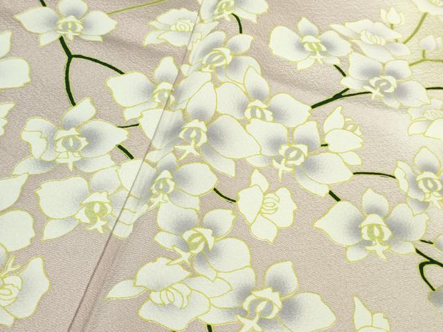 平和屋本店■極上　訪問着　胡蝶蘭　暈し染め　逸品　DZAB0363kh5 平和屋本店□極上 訪問着 胡蝶蘭 暈し染め 逸品 DZAB0363kh5