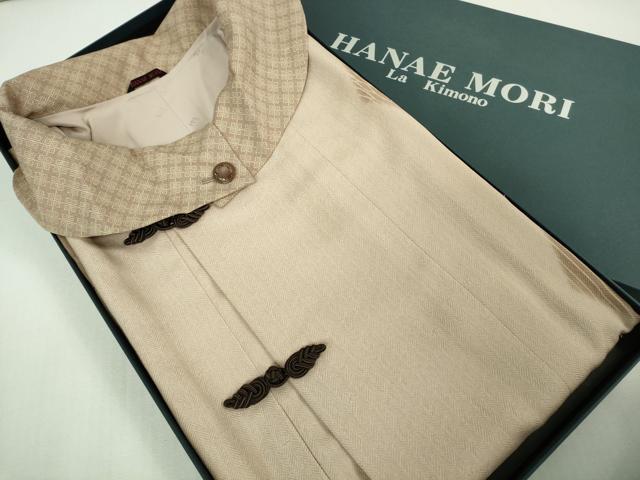 平和屋本店■極上　森英恵・HANAE MORI　和装コート　ロング丈　箱付き　逸品　DZAB0390kh5