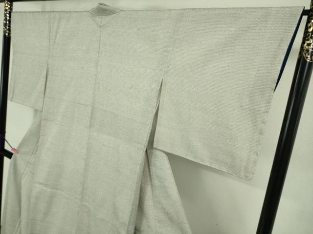 平和屋本店■極上　本塩沢　アンサンブル　羽織セット　110亀甲　総絣　逸品　未使用　DZAB0444kh5
