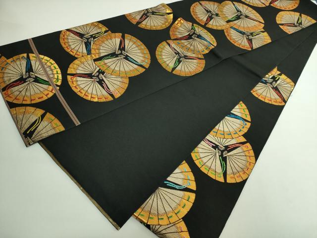 平和屋本店□極上 龍村美術織物 たつむら 六通柄 本袋帯 散