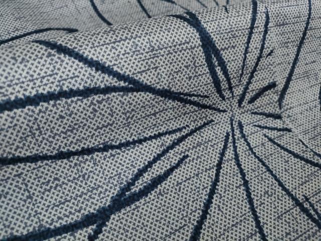 平和屋着物□極上 本場染大島紬 舞花文 逸品 DZAB0566kh5