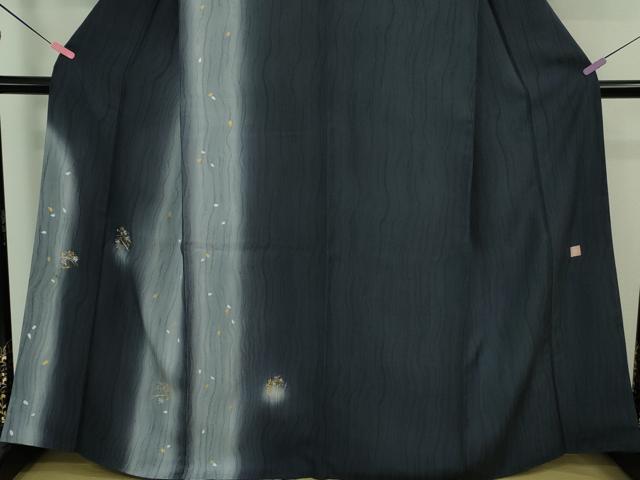 平和屋着物□極上 訪問着 加藤哲也 刺繍 吹寄せ花文 舞花弁 暈