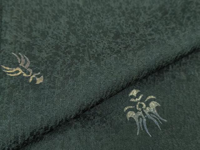 平和屋着物■極上　道中着　リバーシブル　ロング丈　隈取　墨流し　暈し染め　逸品　DZAB0640kh5 平和屋着物□極上 道中着 リバーシブル ロング丈 隈取 墨流し 暈し染め