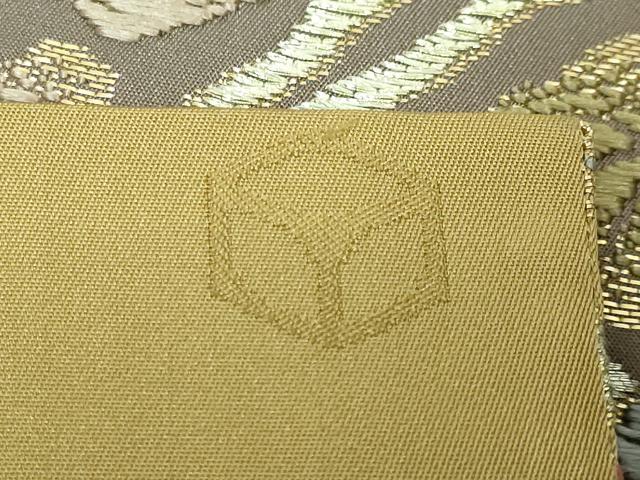 平和屋着物□極上 山城機業店 六通柄袋帯 唐織 網目花