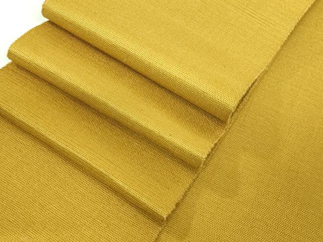 平和屋着物■極上　本場黄八丈　紬　半幅帯　一重帯　逸品　DZAB0923kh5