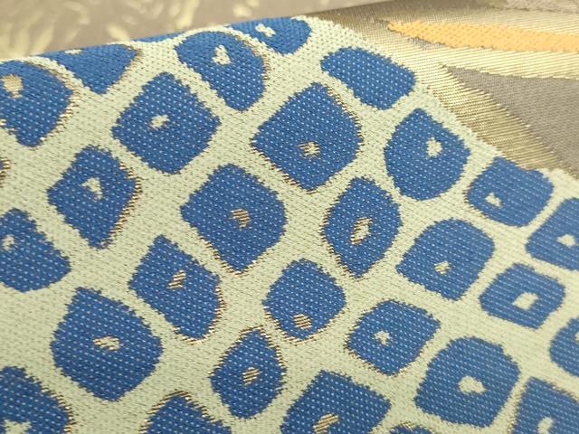 平和屋着物□極上 世界的人形師 辻村寿三郎 ジュサブロー 六通柄